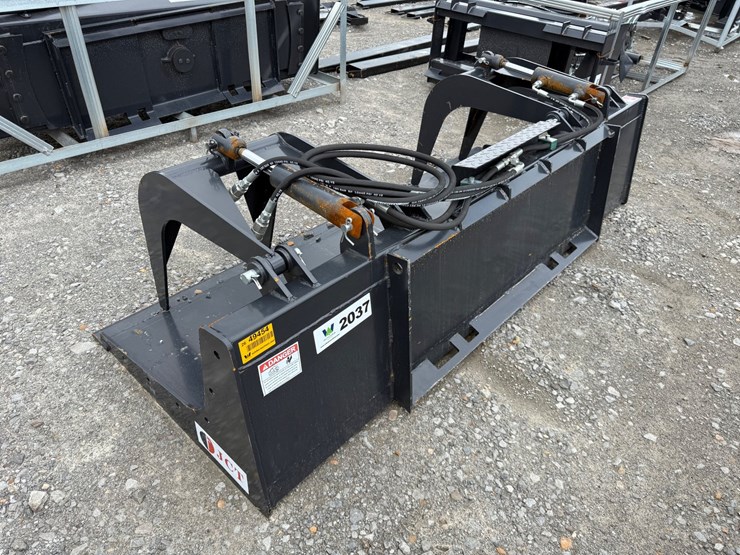 #2037-•-jct-84"-skid-steer-grapple-inv#-49454-image-2