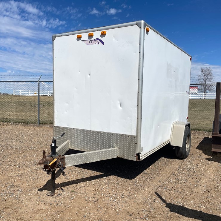#1202 • 2008 Brown Motorsports ET Series Enclosed Trailer (Has MN Title)