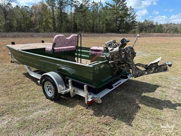2024-14ft-pairboat-flat-bottom-mud-boat-image-4