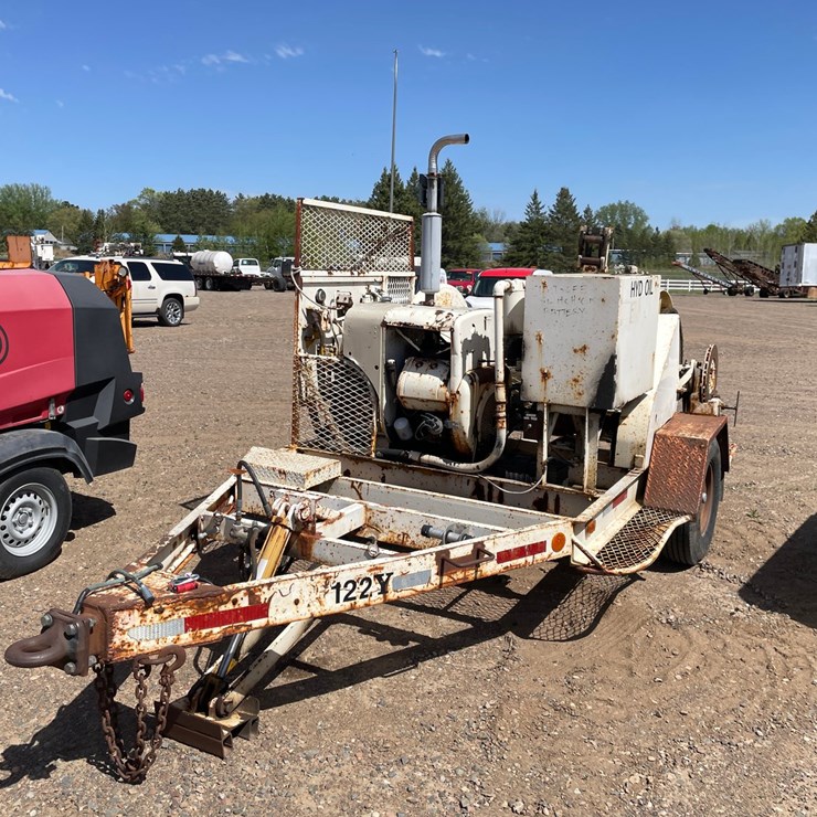 #1214 • 1969 Hycaloader Cable Loader Trailer