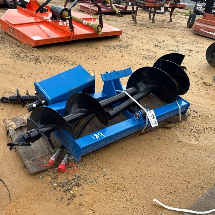 189 - SKID STEER QUICK ATTACH AUGER