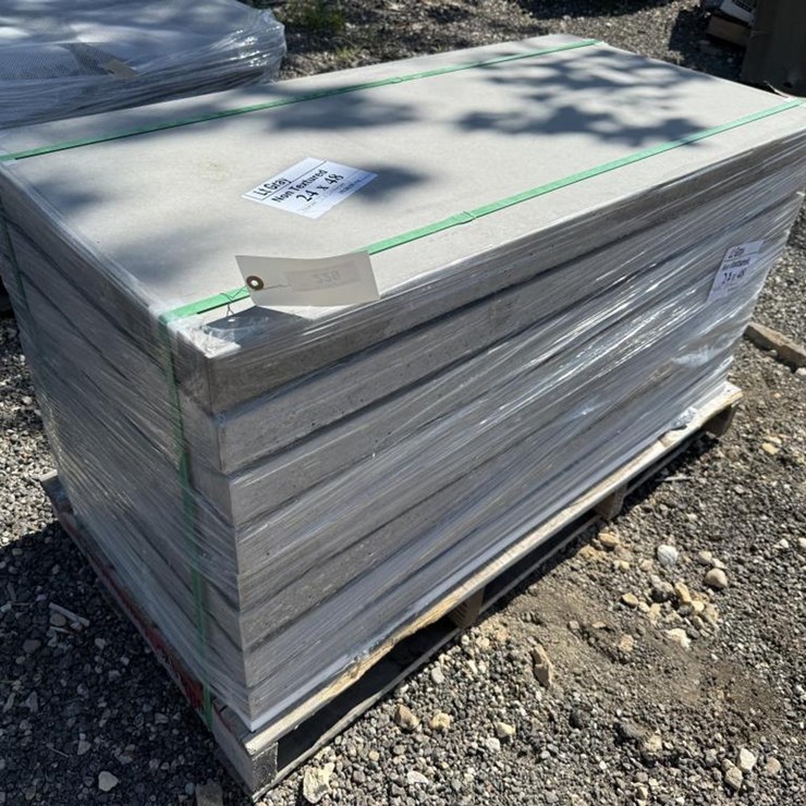 #229 • (8) Light Grey Non Textured Pavers