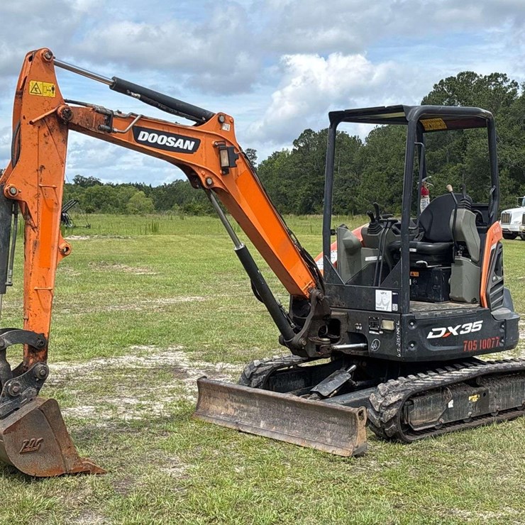 2019 Doosan DX35 Mini Excavator