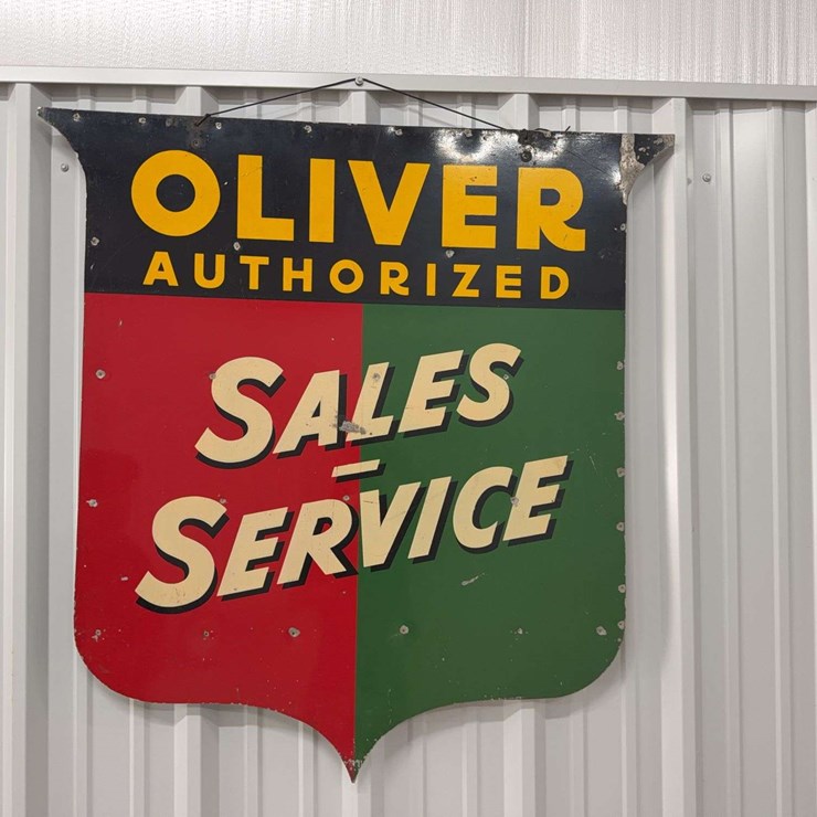 Double Sided Oliver Sign