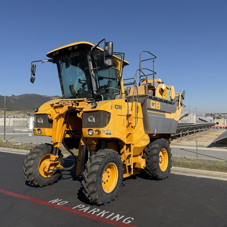 2016 Gregoire G8.260 Double Bin Grape Harvester,