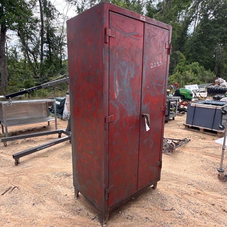 2235 - 3'X2'X6' METAL STORAGE CABINET