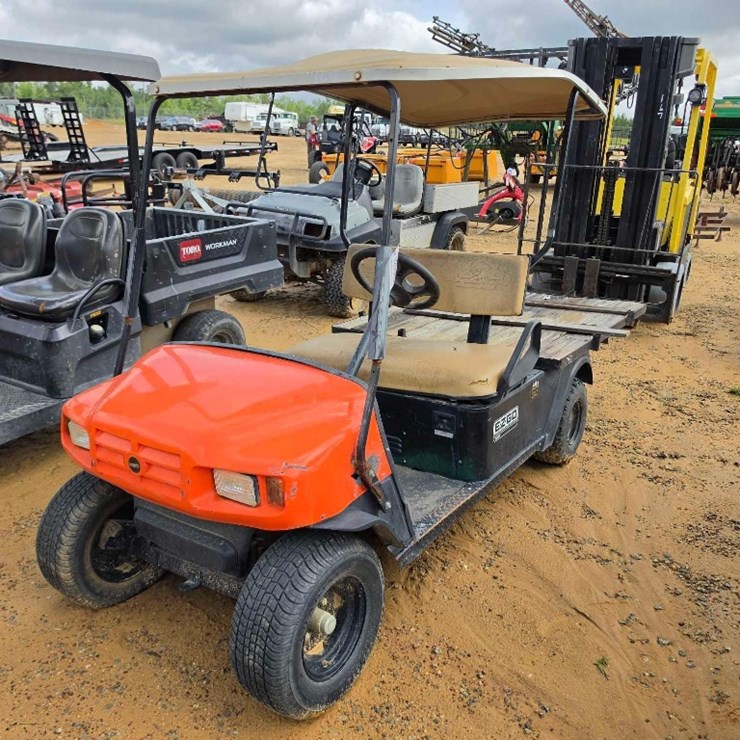 168 - EZ GO MPT 30 FLAT BED CART