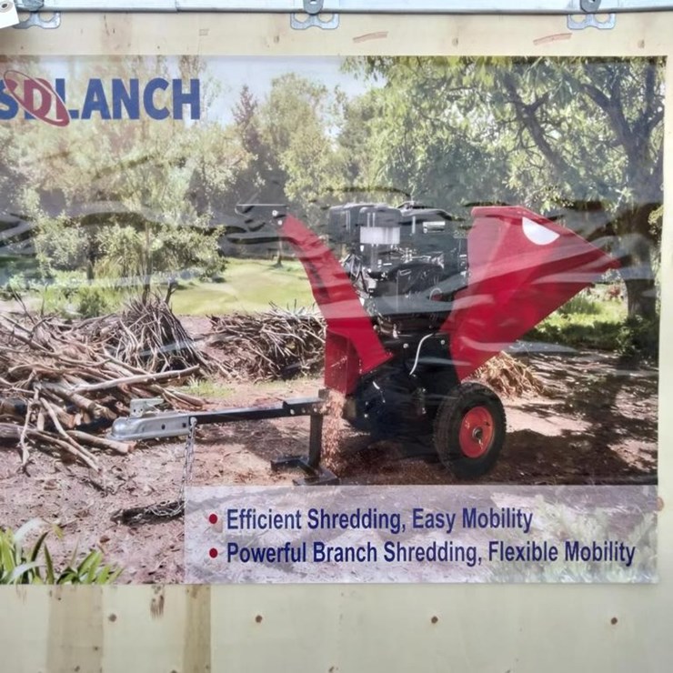 #6 • Towable Wood Chipper - WC-Red