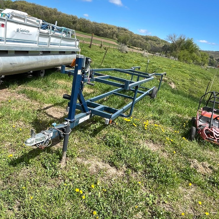 #2105 • 2012 Triton Pontoon Trailer (No Registration Card)