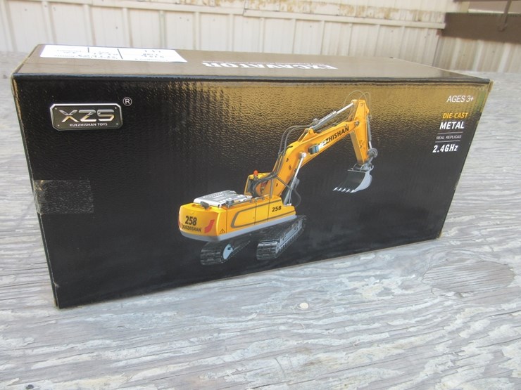 new-unused-remote-control-die-cast-toy-excavator,-image-2