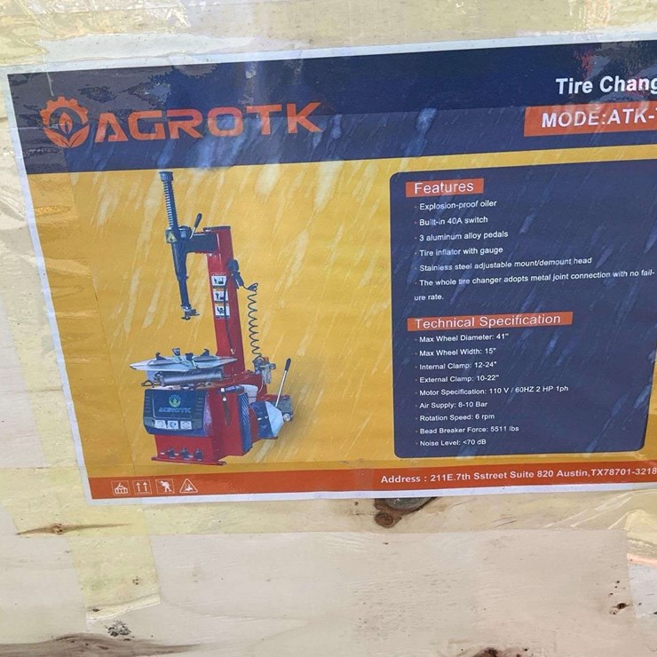 2026 AGROTK ATK-TC24 Tire Changer Machine