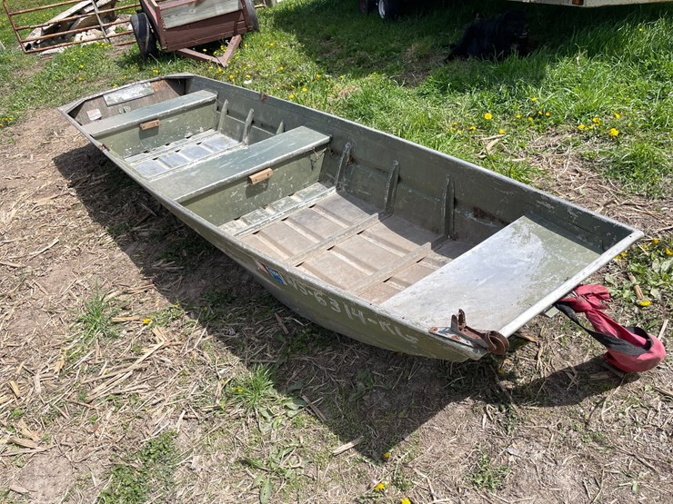 #2112-•-14'-alumacraft-aluminum-flat-bottom-boat-image-2