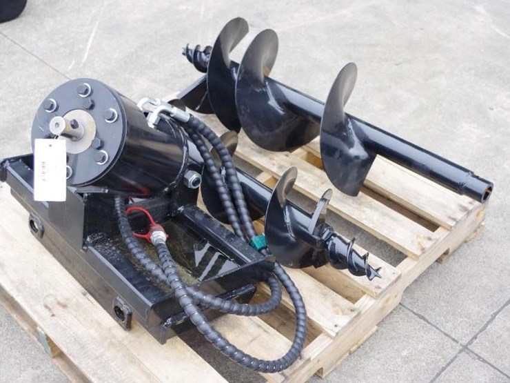 sdlanch-mini-skid-steer-loader-hydraulic-slip-auger-w/-12"-&-8"-bits-included,-unused-image-3