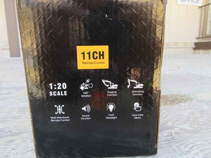 new-unused-remote-control-die-cast-toy-excavator,-image-3
