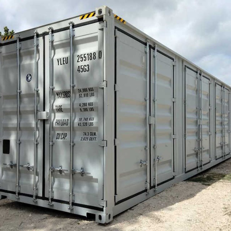 #44 • 40' High Cube Conex Shipping Container - One Trip