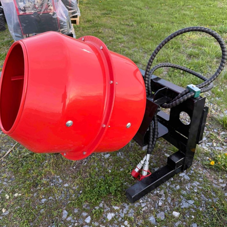 Dingo Hydraulic Cement Mixer Attachment