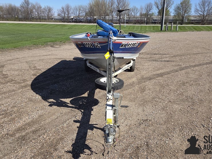 1993-alumacraft-14'-backtroller-fishing-boat-image-2