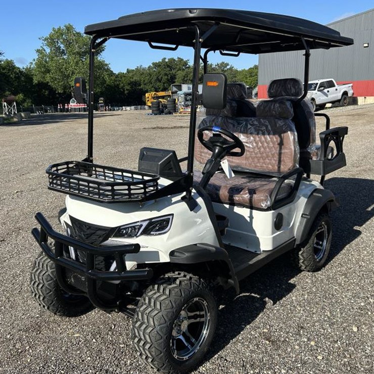 #41 • 4-Seat Electric Golf Cart - SDLGC80 - White