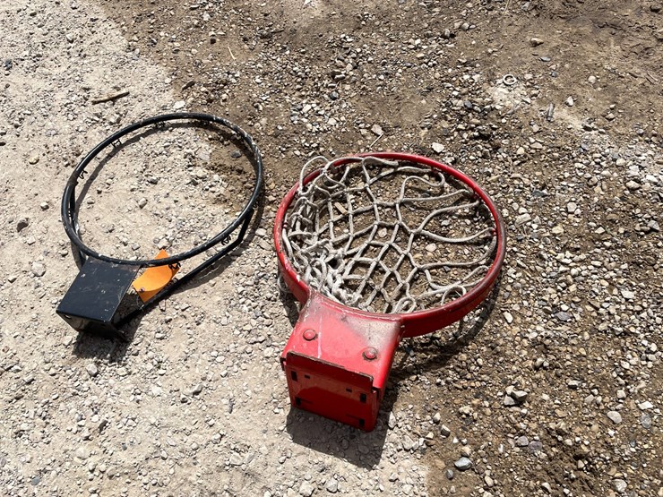 #2164-•-(2)-used-basketball-rims-image-7