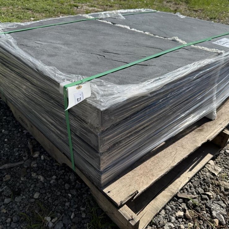 #224 • (8) Dark Grey Textured Stone