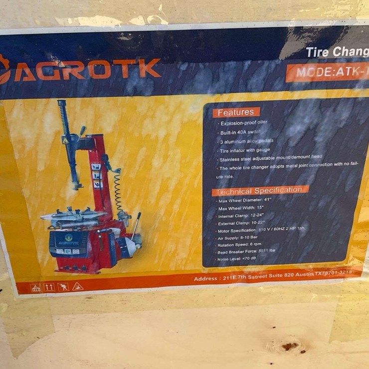 2026 AGROTK ATK-TC24 Tire Changer Machine