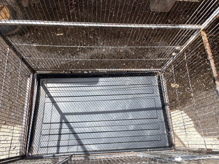 #2129-•-animal-cage-with-rolling-stand-image-12