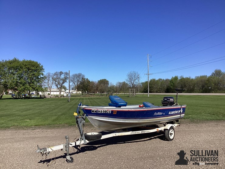 1993-alumacraft-14'-backtroller-fishing-boat-image-1