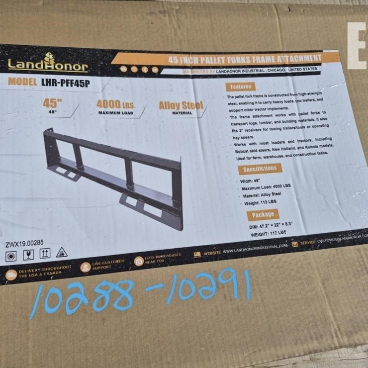 LANDHONOR LHR-PFF45P PALLET FORK FRAME