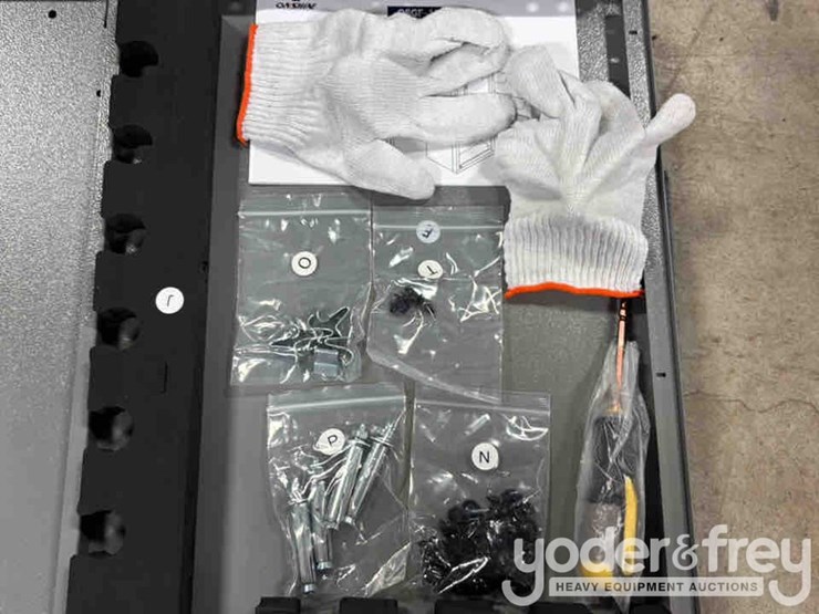 unused-onshine-8-12-gun-safe-with-key-lock,-3-movable-gun-rests,-electronic-key,-mechanical-key-image-7