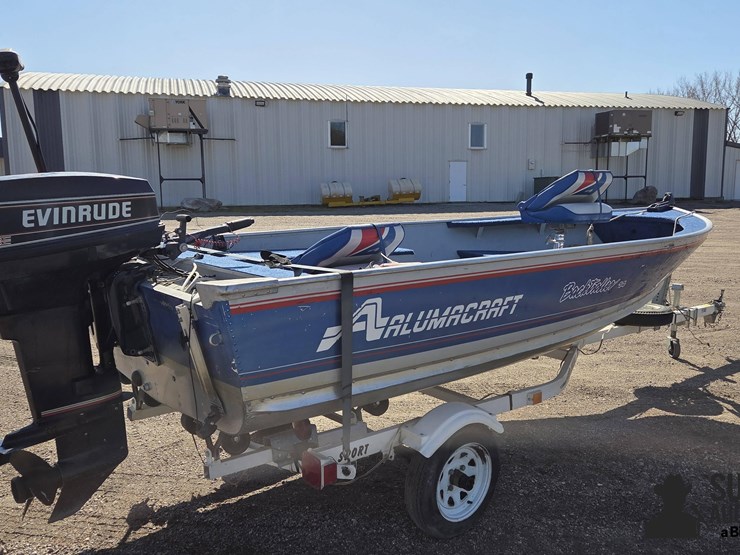 1993-alumacraft-14'-backtroller-fishing-boat-image-5