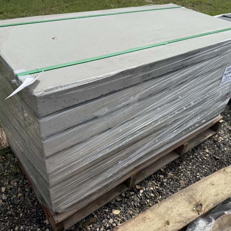 #158 • Non-Textured Stone - Light Gray - 24" x 48"