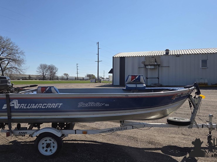1993-alumacraft-14'-backtroller-fishing-boat-image-4