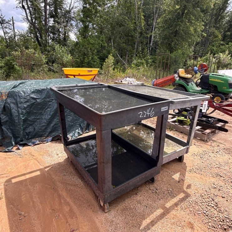 2246 - 2 - PLASTIC ROLLING TOOL CARTS