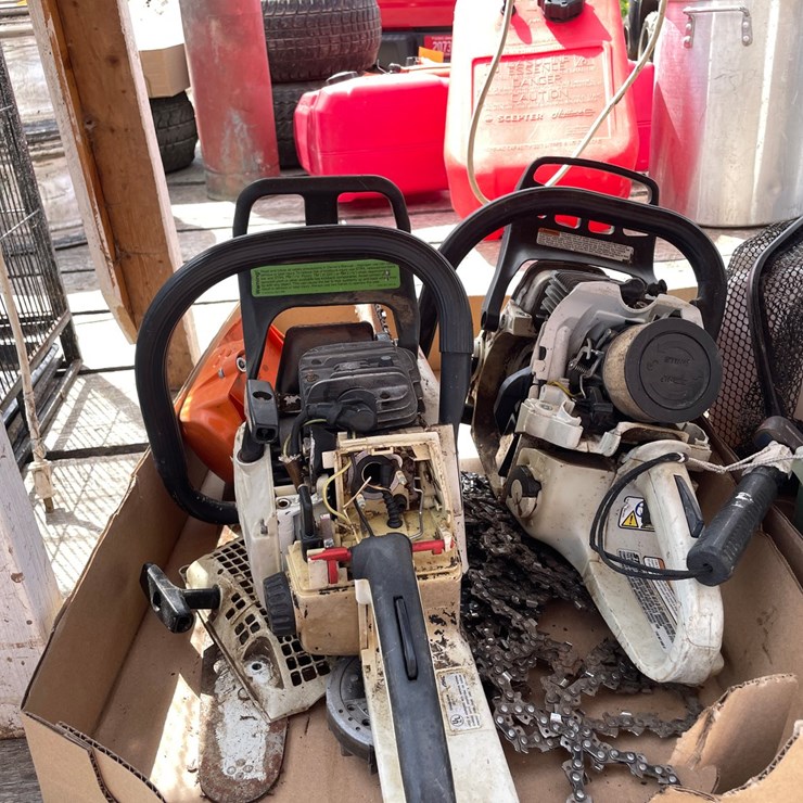 #2131 • (2) Stihl Chainsaws