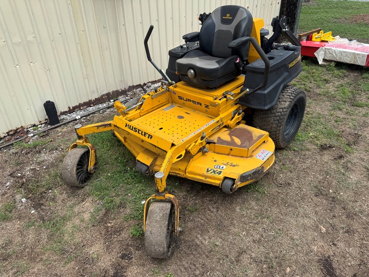 hustler-super-z-lawn-mower-with-60"-deck-1,577-hours-showing-image-1