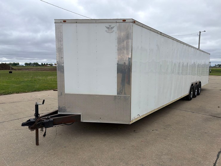 2017-empire-99”-x-36ft-enclosed-bumper-hitch-trailer--very-nice-trailer-image-1