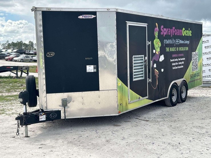 2023-26ft-freedom-trailers-akurate-dynamics-t/a-mobile-business-spray-foam-trailer-image-1
