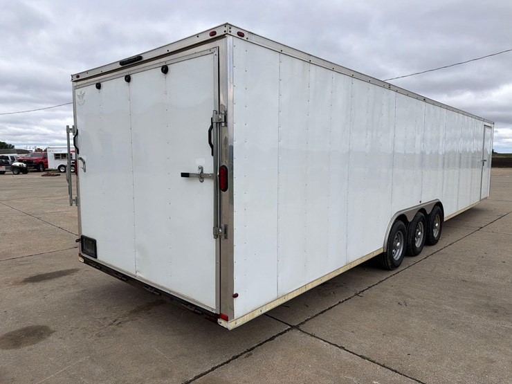 2017-empire-99”-x-36ft-enclosed-bumper-hitch-trailer--very-nice-trailer-image-4