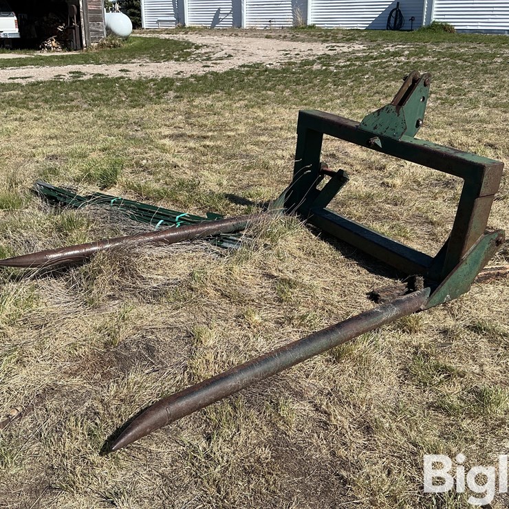 Shop Built 3-Pt Bale Sled/Spear