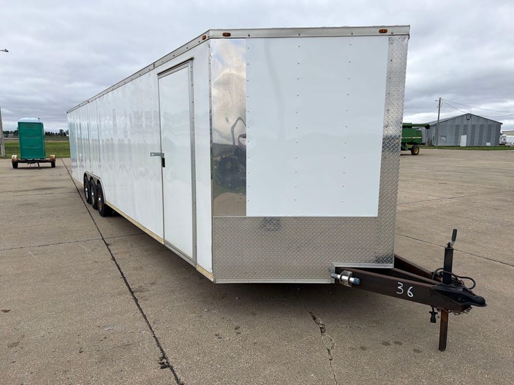 2017-empire-99”-x-36ft-enclosed-bumper-hitch-trailer--very-nice-trailer-image-3