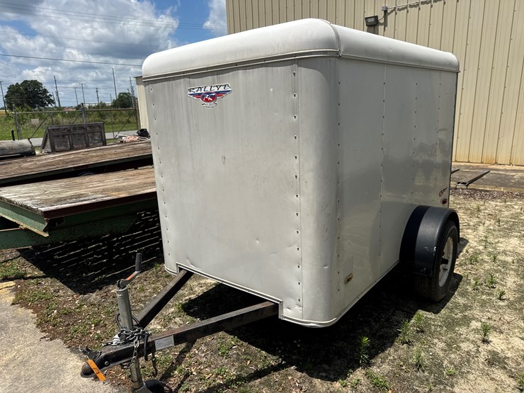 2000-pace-american-rallye-rt58sa-single-axle-enclosed-trailer-with-rear-barn-door-no-title---vin-image-1