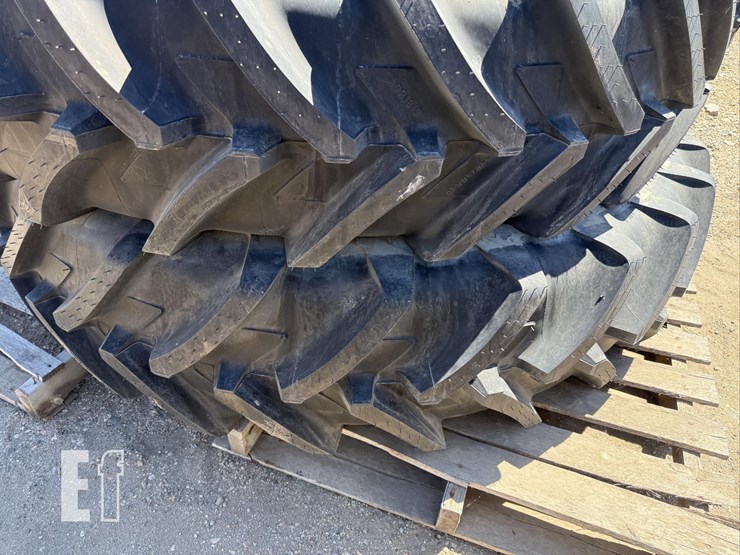 2x-michelin-radial-x-agribib-420/80r46-tires-on-10-image-3