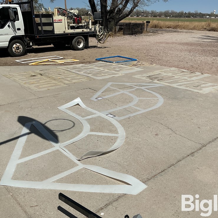 Parking Lot Striping Stencil Bundle