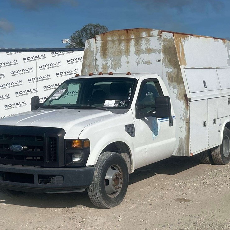 2008 Ford F-350 Knapheide KUV Enclosed Service Truck