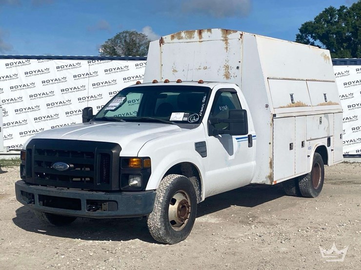 2008-ford-f-350-knapheide-kuv-enclosed-service-truck-image-1