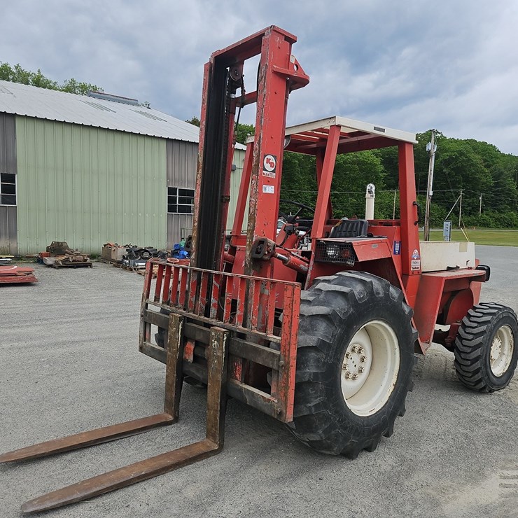 1986 MANITOU T604TC ROUGH TERRAIN FORKLIFT