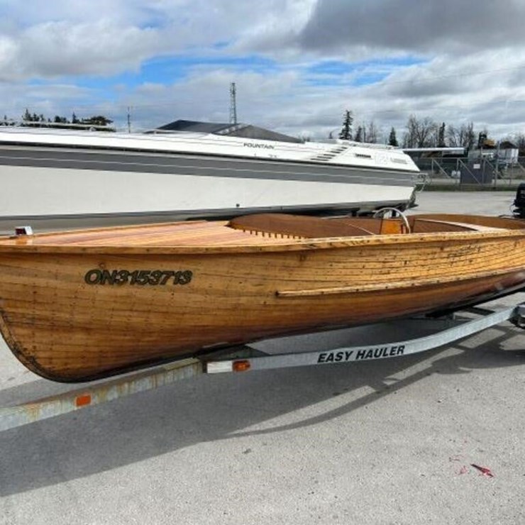 2009 Giesler Lake Nipissing 18 Ft Cedar Strip ZGS1