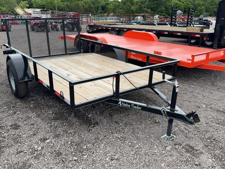 #3007-•-2025-native-10'-bumper-pull-utility-trailer-image-2