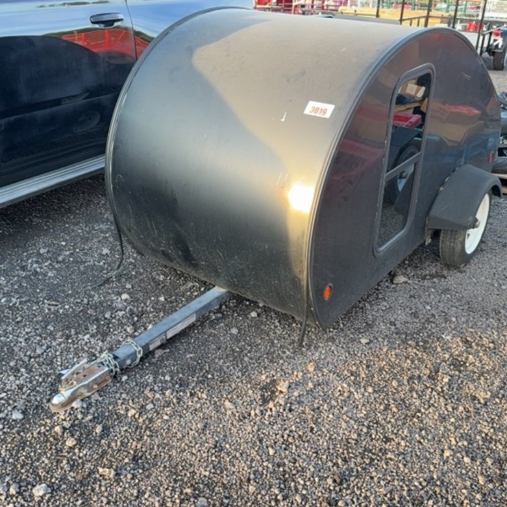 #3019 • 7' BUMPER PULL ENCLOSED TRAILER