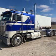 1988 Kenworth 100 E Double Bunk Cab Over Semi, Aluminum Rims, Twin Stack, SS Fenders, Cat 425 Rebuilt with 400,000 miles on engine, New Tires 4 years ago, 3.70 Rear end, 18 Speed, VIT Interior, 272'' wheel base, road ready, VIN# 1XKEDB9X4JJ372530